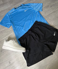 Nike Baby blue miler short set