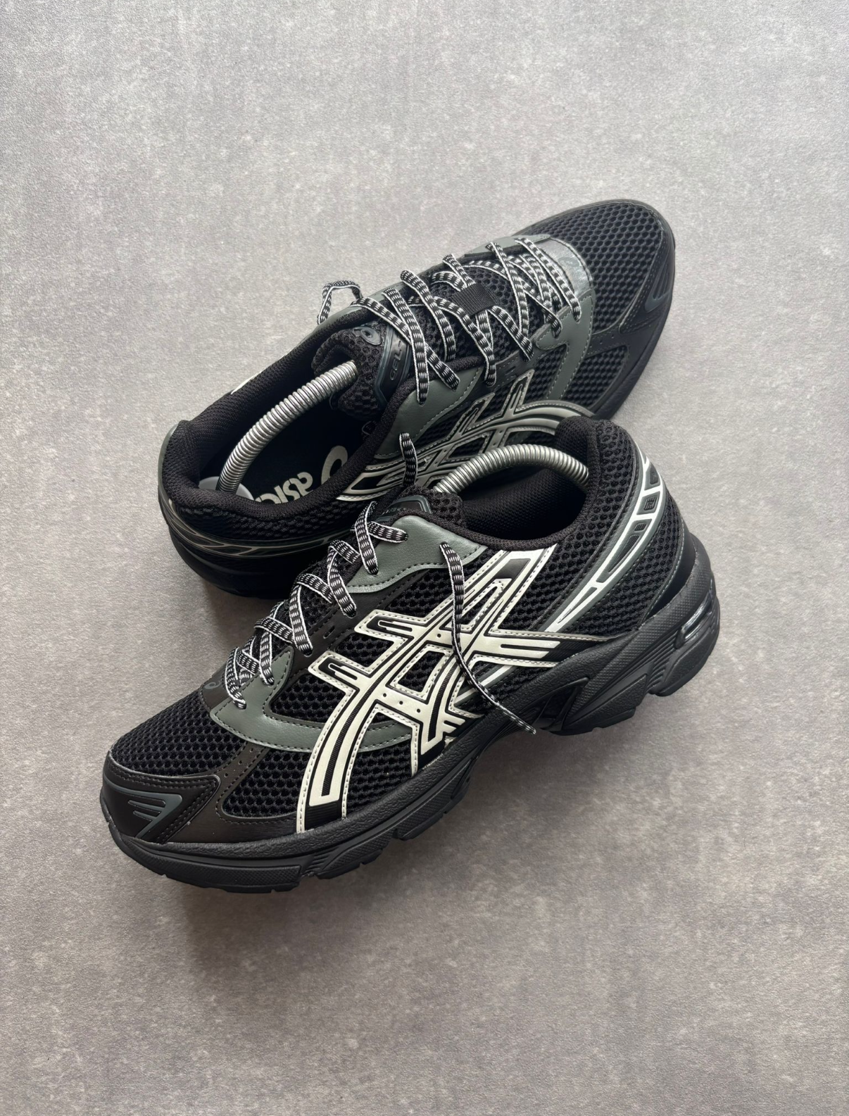 ASICS GEL-1130 BLACK GLACIER GREY